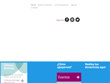 Tablet Screenshot of fundacionladivinaprovidencia.org
